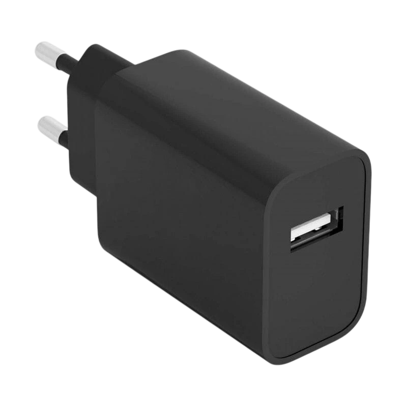 Cargador de Alta Eficiencia 10.5W Aisens 1xUSB Negro