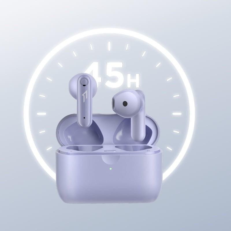 Até 45 horas de 1More Neo Roxo - Fones de ouvido Bluetooth
