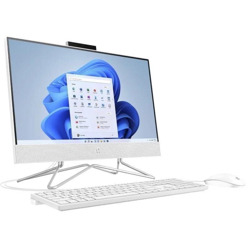 HP 22-dd2004ns Intel Celeron J4025/8GB/512GB SSD/Win11Home Blanco - PC Todo en Uno imagen izquierda