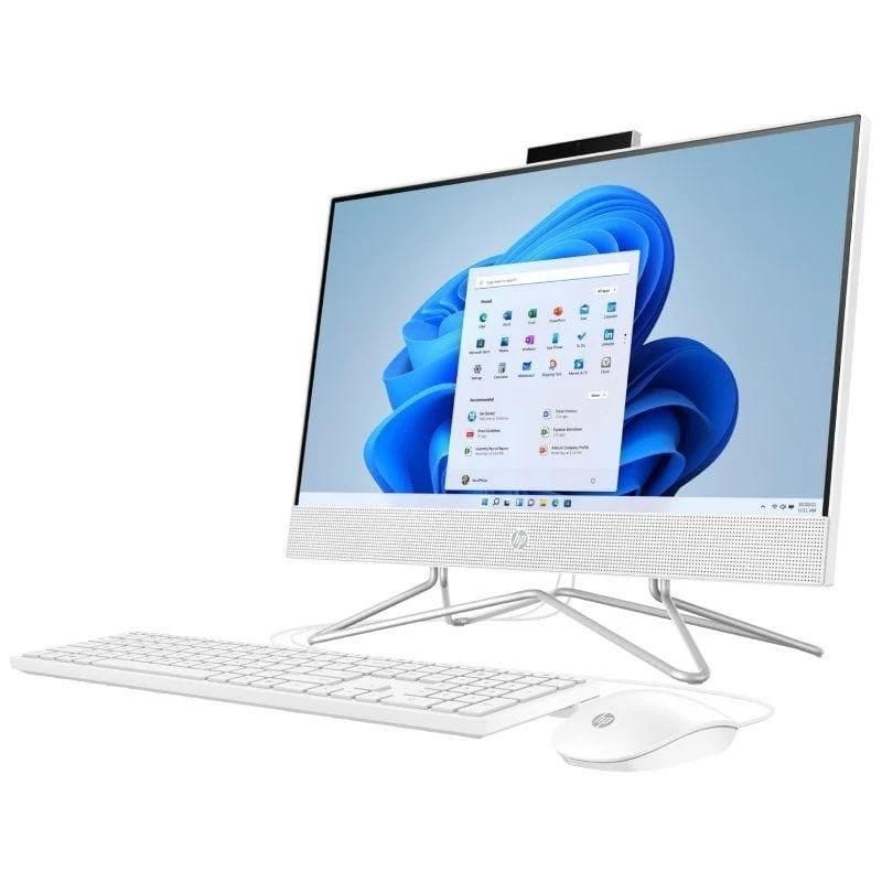 HP 22-dd2004ns Intel Celeron J4025/8GB/512GB SSD/Win11Home Blanco - PC Todo en Uno imagen derecha