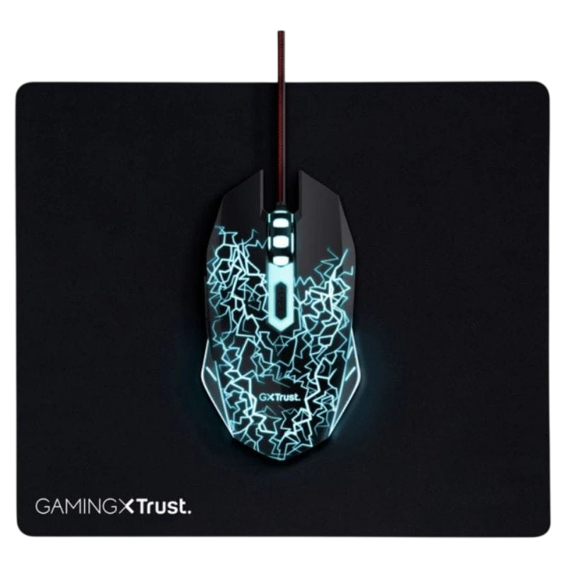 Trust 24752 USB Type A Black - Souris de jeu - 4000 DPI