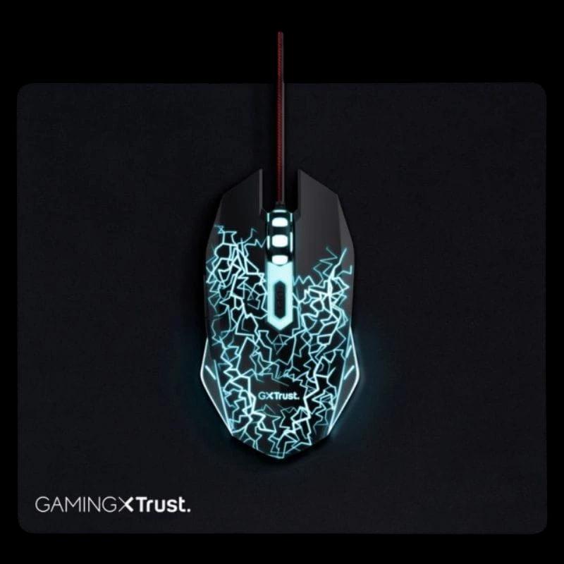 Trust 24752 USB Type A Black - Souris de jeu - 4000 DPI