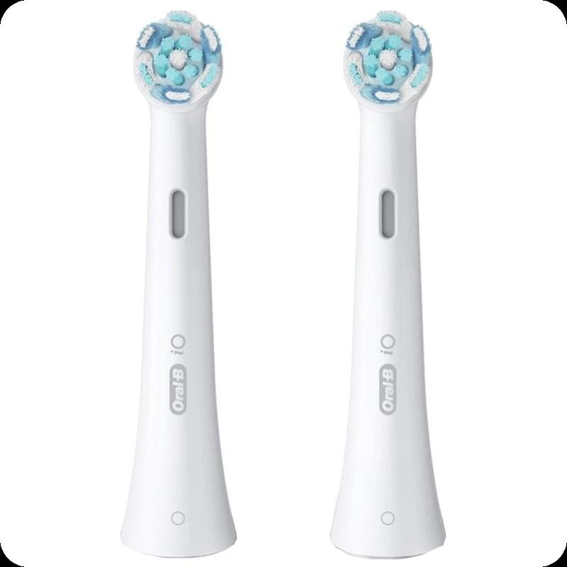 2 x Recambios de Cabezal Braun Oral-B iO Ultimate Clean Blanco