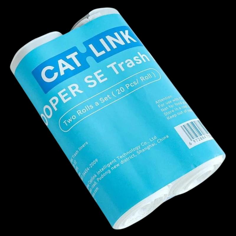 Pack de 2 Rouleaux de sacs pour Catlink BayMax Blanc