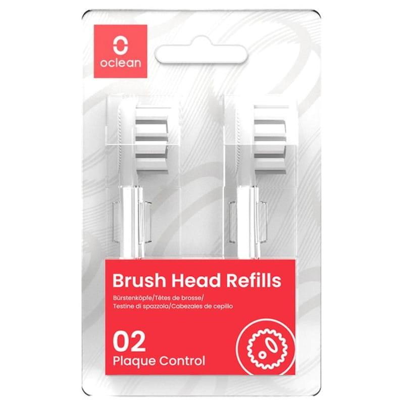 2x Cabezal de Cepillo Oclean P1C10 Gris - Caja