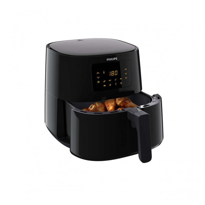 Philips Série 3000 HD9270/96 2000W XL 6,2L Preto - Imagem da fritadeira de ar quente fritadeira de ar quente aberta