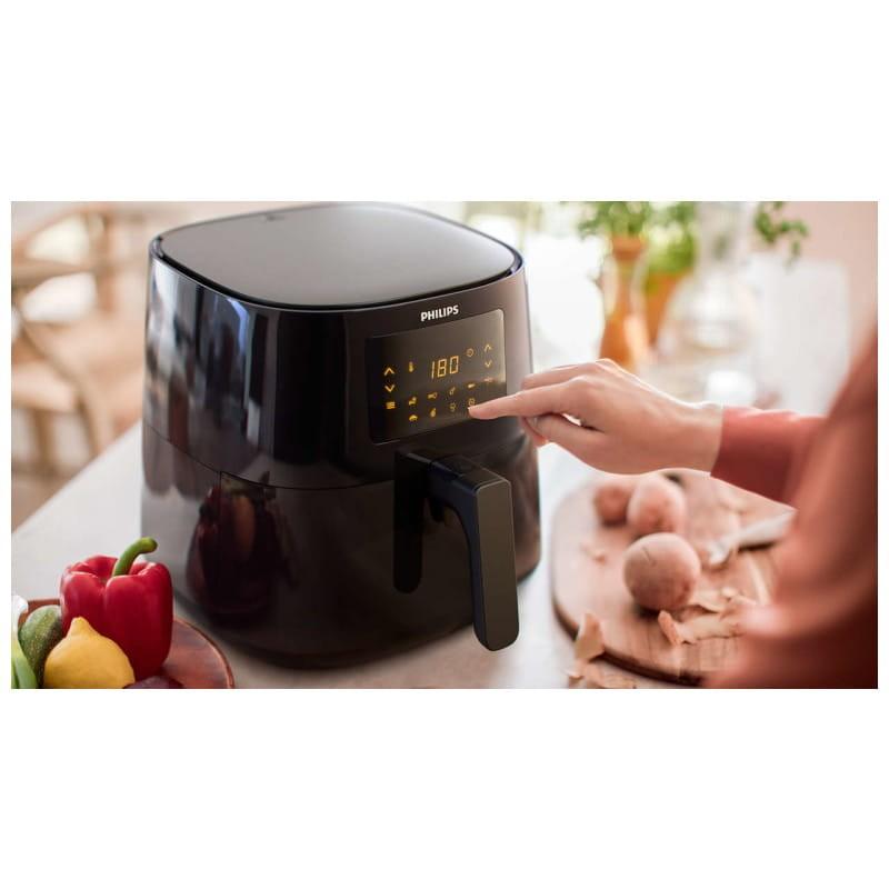 Philips Série 3000 HD9270/96 2000W XL 6,2L Preto - Fritadeira de ar quente imagem real do ecrã