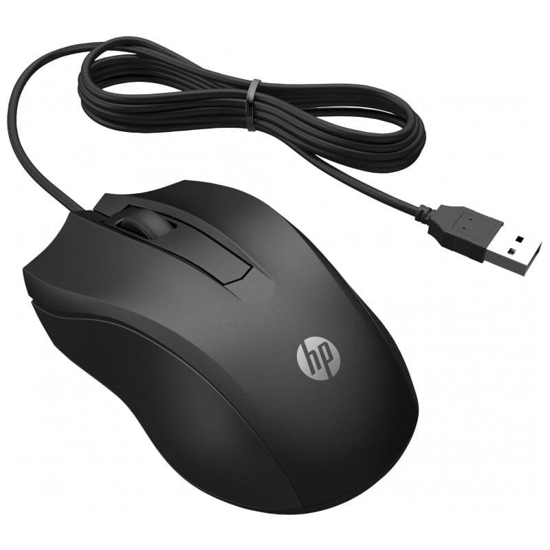 HP 6VY96AA USB Black - Wired Mouse image principale