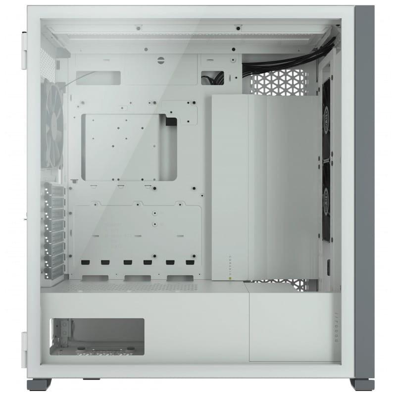 Corsair 7000D AIRFLOW Full Tower Blanco imagen lateral de cristal