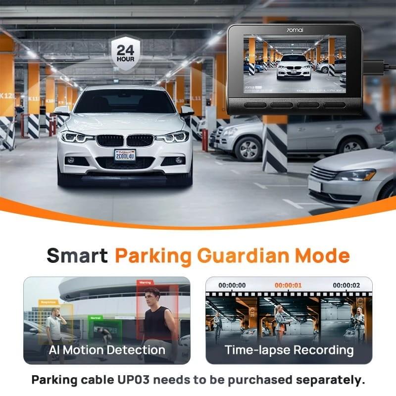 70mai Dash Cam 4K A810S - mode parking