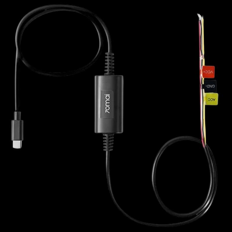 70mai Hardwire  Kit UP03 A800SE/T800/M800/X800/A810/A810S/M500/Omni Negro