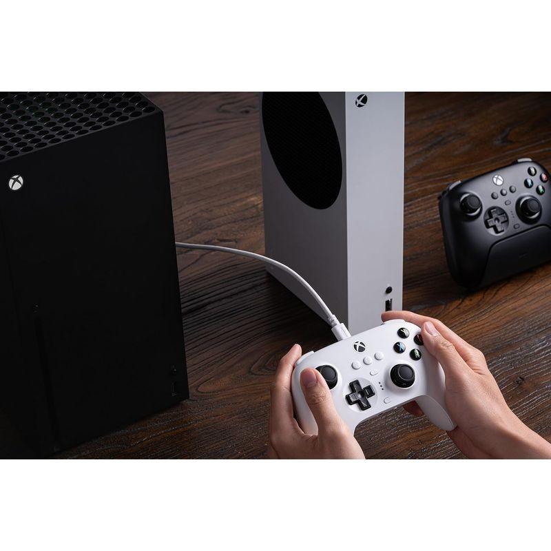 Consola de Gamepad 8BitDo Ultimate 3 Bluetooth/2.4G/Cabo com Adaptador + Base de Carregamento Branco - Controlador para Xbox/Smartphone/PC
