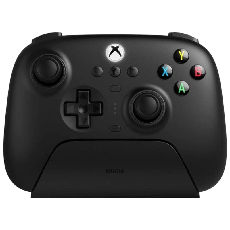Gamepad 8BitDo Ultimate 3 Bluetooth/2.4G/Cabo com Adaptador + Base de Carregamento Preto - Controlador para Xbox/Smartphone/PC