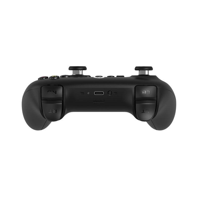 Desde abaixo de Gamepad 8BitDo Ultimate 3 Bluetooth/2.4G/Cabo com Adaptador + Base de Carregamento Preto - Controlador para Xbox/Smartphone/PC