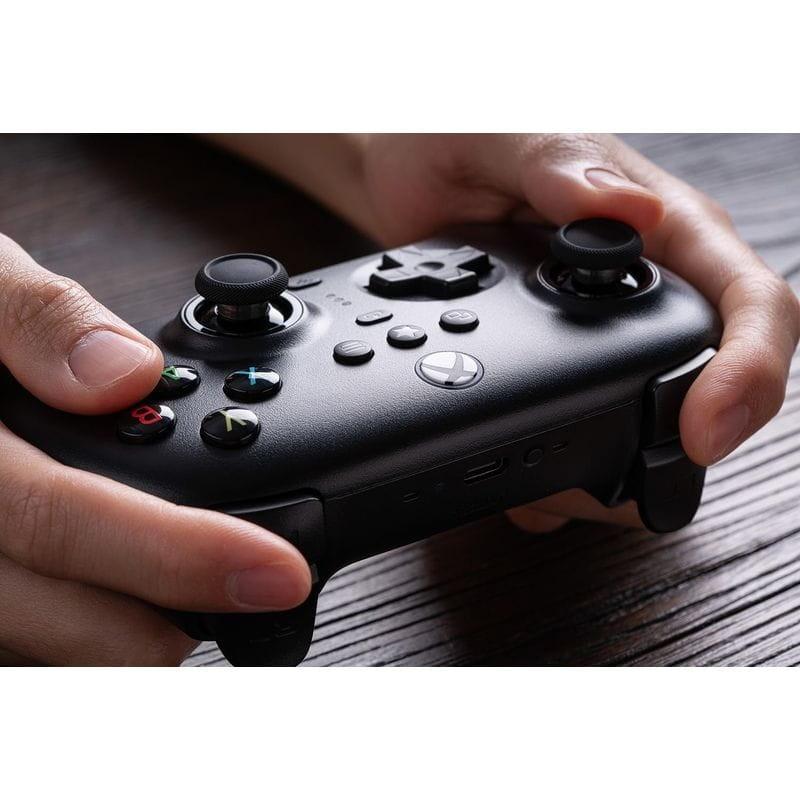 Confortável Gamepad 8BitDo Ultimate 3 Bluetooth/2.4G/Cabo com Adaptador + Base de Carregamento Preto - Controlador para Xbox/Smartphone/PC