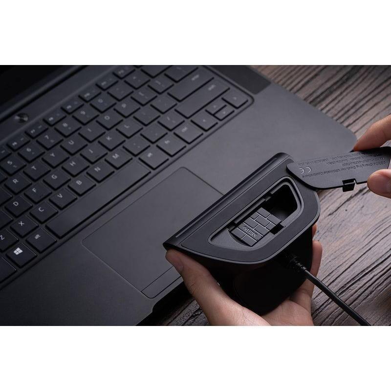 Adaptador Gamepad 8BitDo Ultimate 3 Bluetooth/2.4G/Cabo com Adaptador + Base de Carregamento Preto - Controlador para Xbox/Smartphone/PC