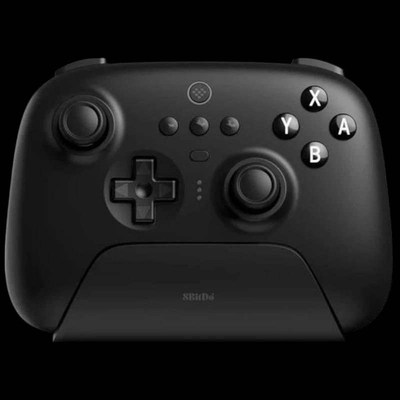 Gamepad 8BitDo Ultimate Bluetooth/2.4G con adaptador + base de carga Negro - Mando Nintendo Switch/Smartphone/PC