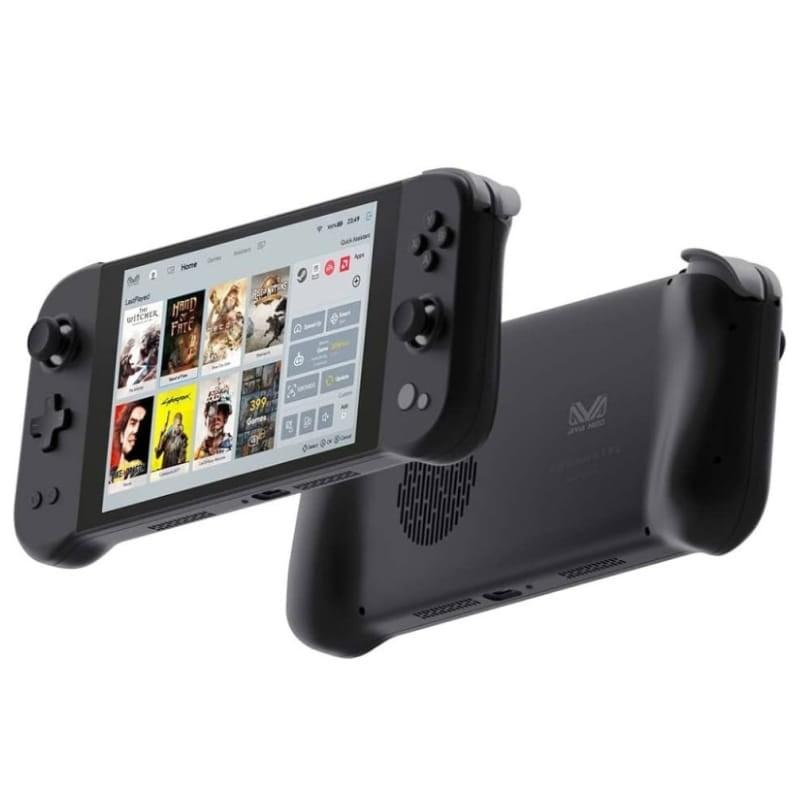 AYANEO Next Lite AMD 5 4500U/16GB/512GB Preto - Consola portátil - vista frontal e traseira