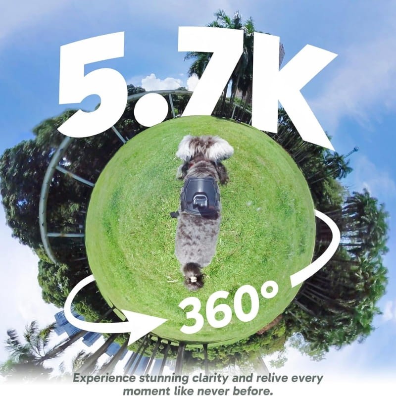 Akaso 360 5.7K WiFi - Cámara Deportiva - resolución de vídeo