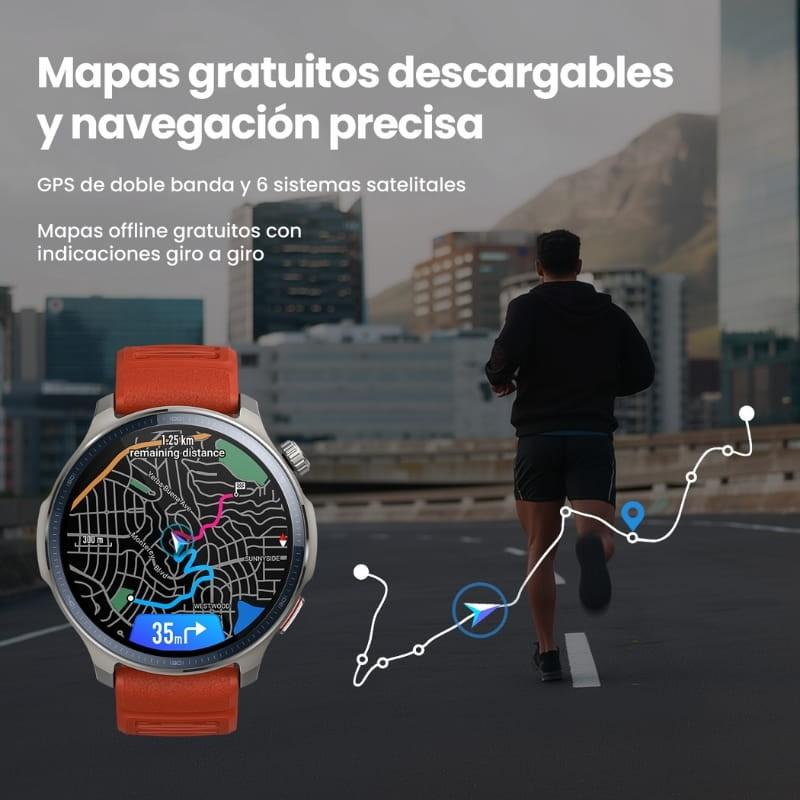 Amazfit Balance 2 Preto - sistema GPS