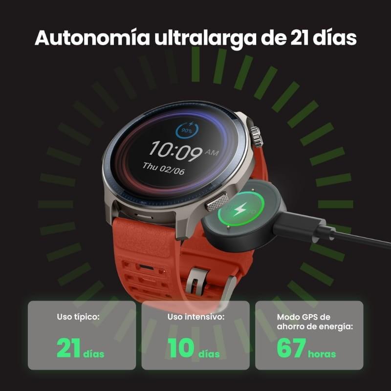 Amazfit Balance 2 Preto - duração da bateria