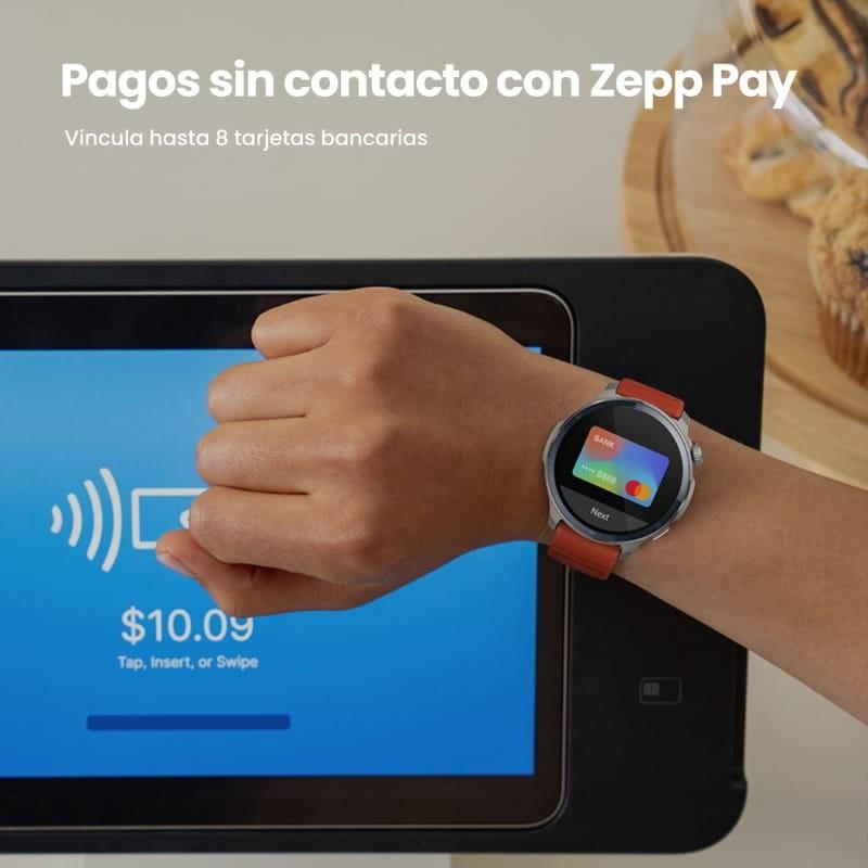 Amazfit Balance 2 Preto - pagamentos sem contacto