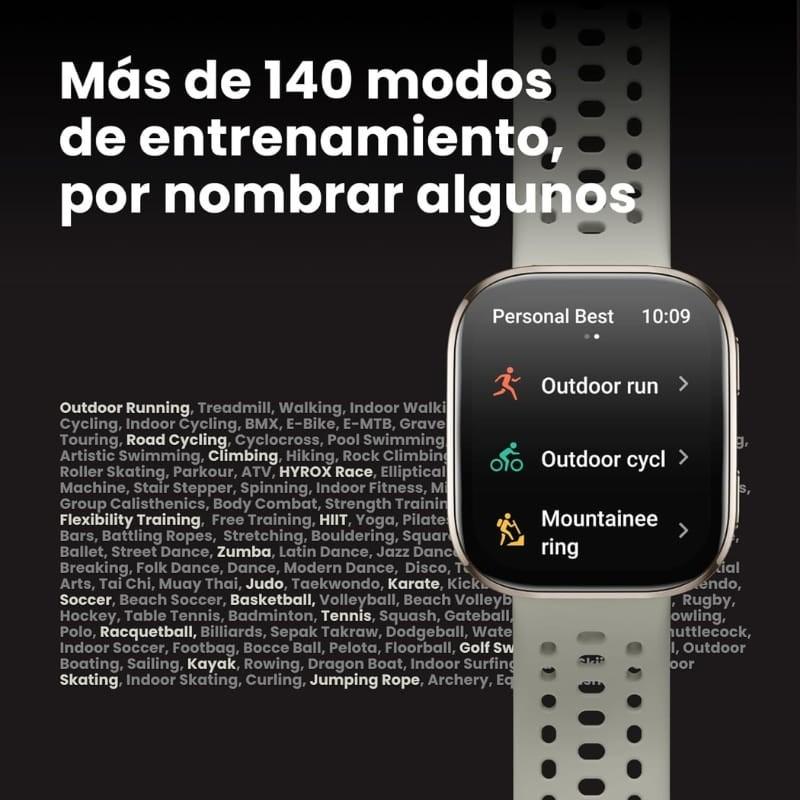 Amazfit Bip 6 Bege - Múltiplos modos desportivos