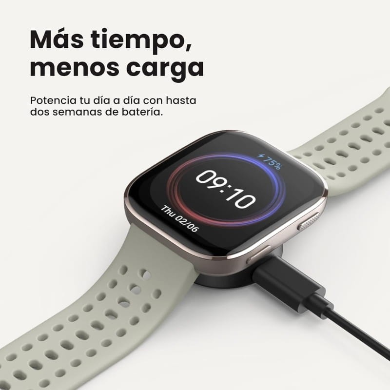 Amazfit Bip 6 Bege . carga magnética