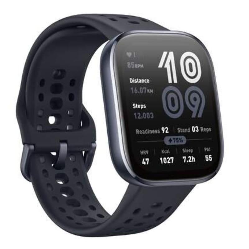 Amazfit Bip 6 Negro - vista a 45 grados