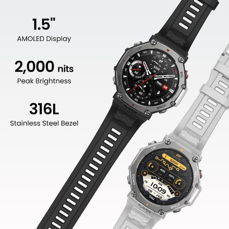 Amazfit T-Rex 3 Gris - Reloj Inteligente - características de la pantalla