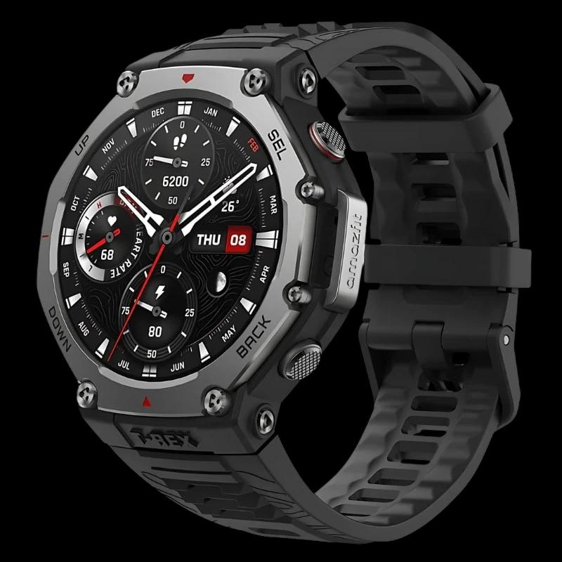Amazfit T-Rex 3 Noir - Montre intelligente