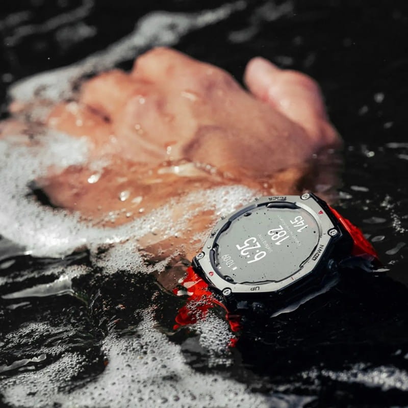 Amazfit T-Rex 3 Noir - Montre intelligente - résistance à l'eau