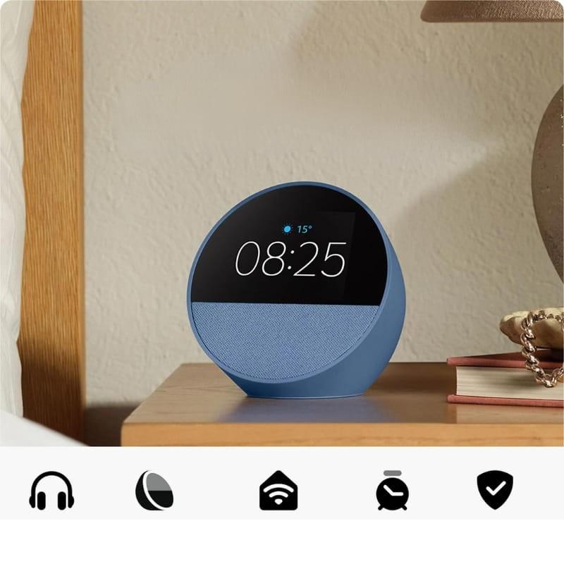 Amazon Echo Spot (2024) Azul - Assistente Smart Home - características