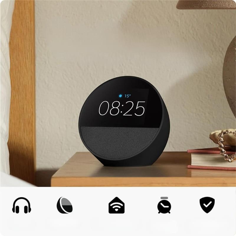Amazon Echo Spot (2024) Preto - Assistente Smart Home - características