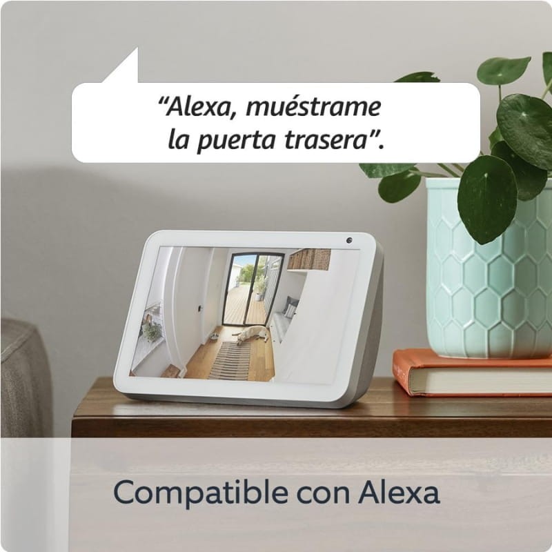 Amazon Ring Indoor Cam (2.ª geração) - compatibilidade com Alexa