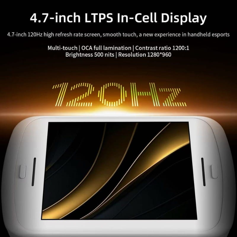 Anbernic RG Slide 8GB/128GB Negro - tamaño de la pantalla