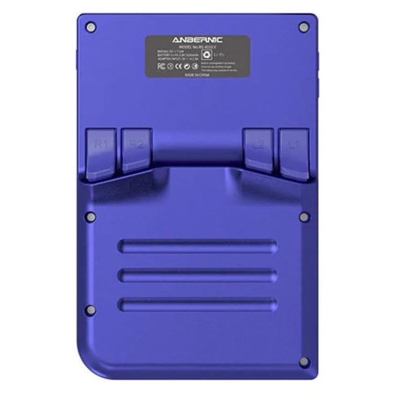 Consola Retro Portátil Anbernic RG40XX V 64GB Azul - vista trasera