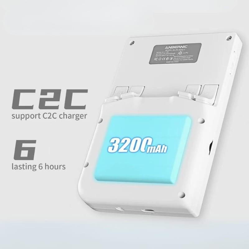 Batterie de console rétro portable blanche Anbernic RG40XX V 64 Go