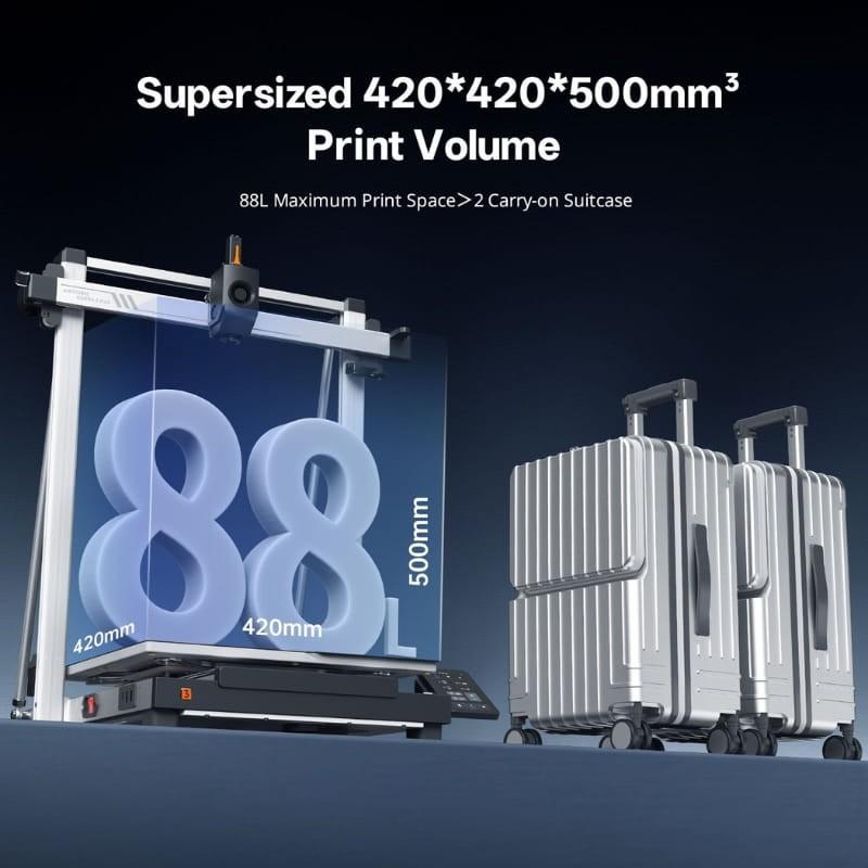 Anycubic Kobra 3 Max Combo - superficie de impresión