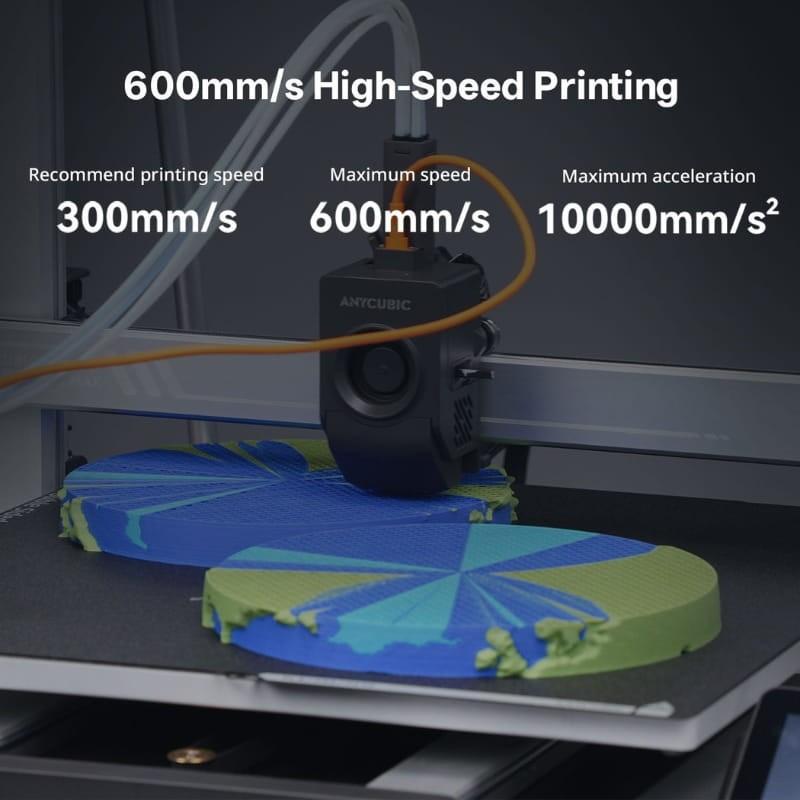 Anycubic Kobra 3 Max Combo - velocidad de impresión