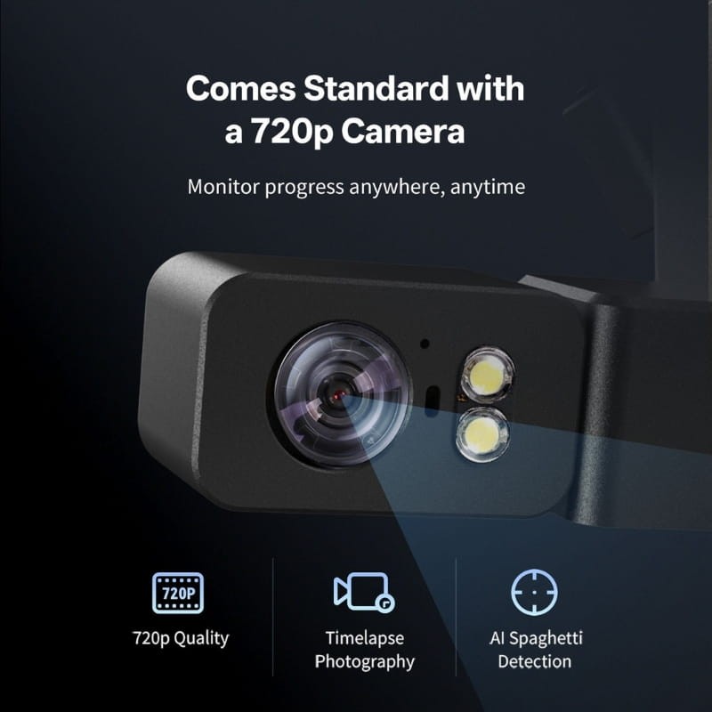 Anycubic Kobra 3 V2 Combo - cámara de 720p