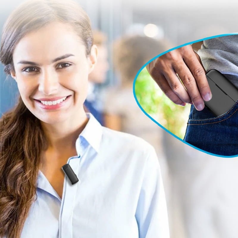 Apexel APL-MIC014 (2 Piezas) - diseño portátil