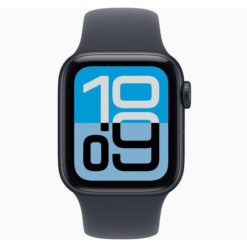 Apple Watch SE 3 GPS 40 mm Meia-Noite M/L - vista frontal