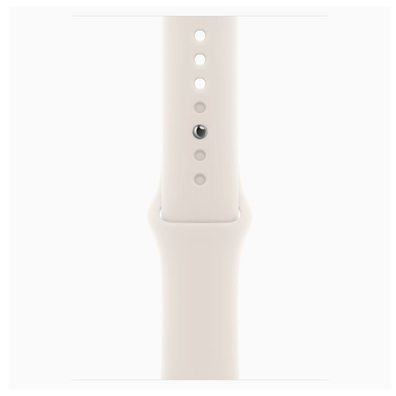 Apple Watch SE 3 GPS 44 mm Branco Estelar - correia