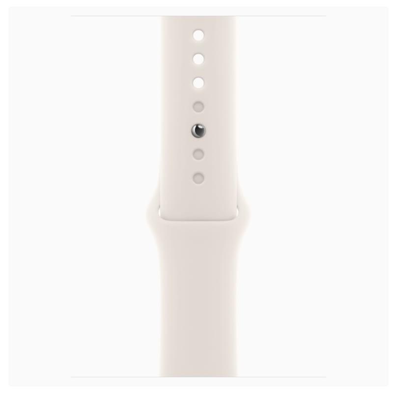 Apple Watch SE 3 GPS 44 mm Branco Estelar - correia