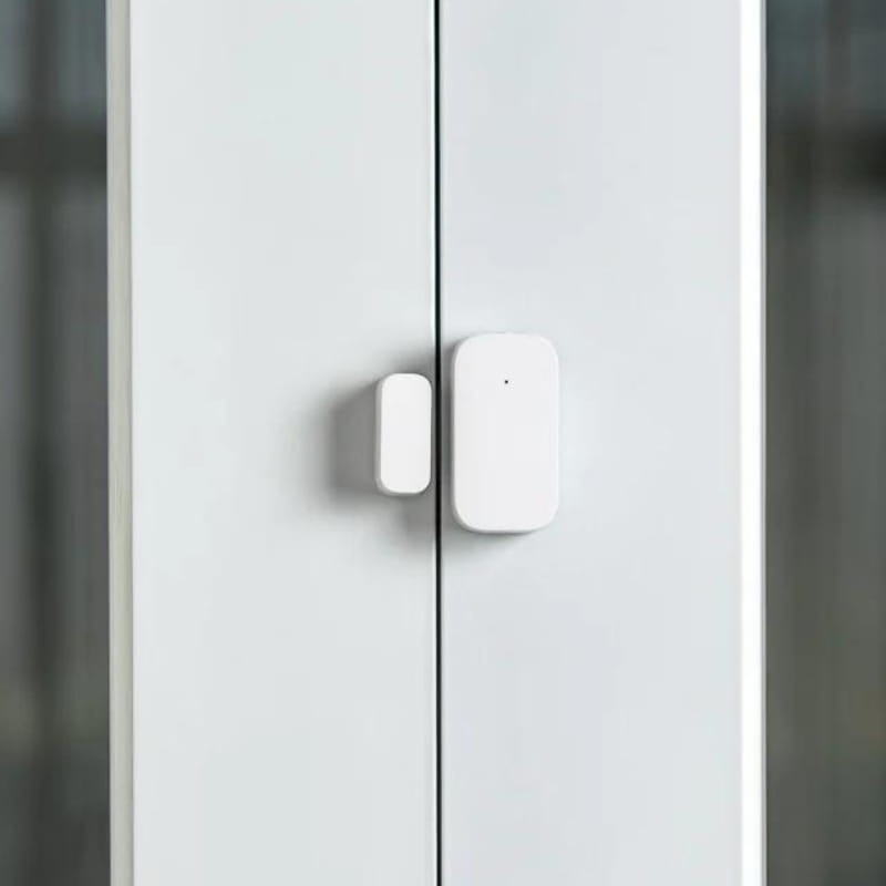 Aqara Door and Window Sensor T1 Blanco - Sensor de Puerta/Ventana - dispuesto en ventana