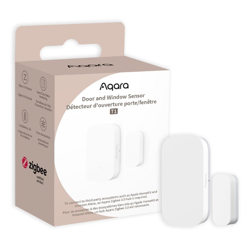 Aqara Door and Window Sensor T1 Blanco - Sensor de Puerta/Ventana - embalaje