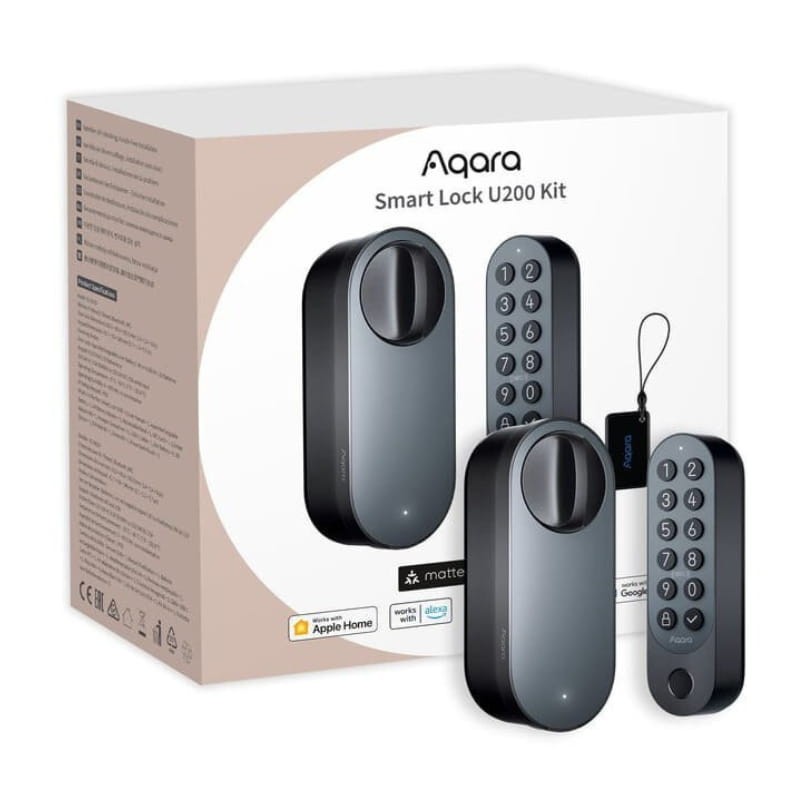 Aqara Smart Lock U200 Preto - Fechadura inteligente - embalagem