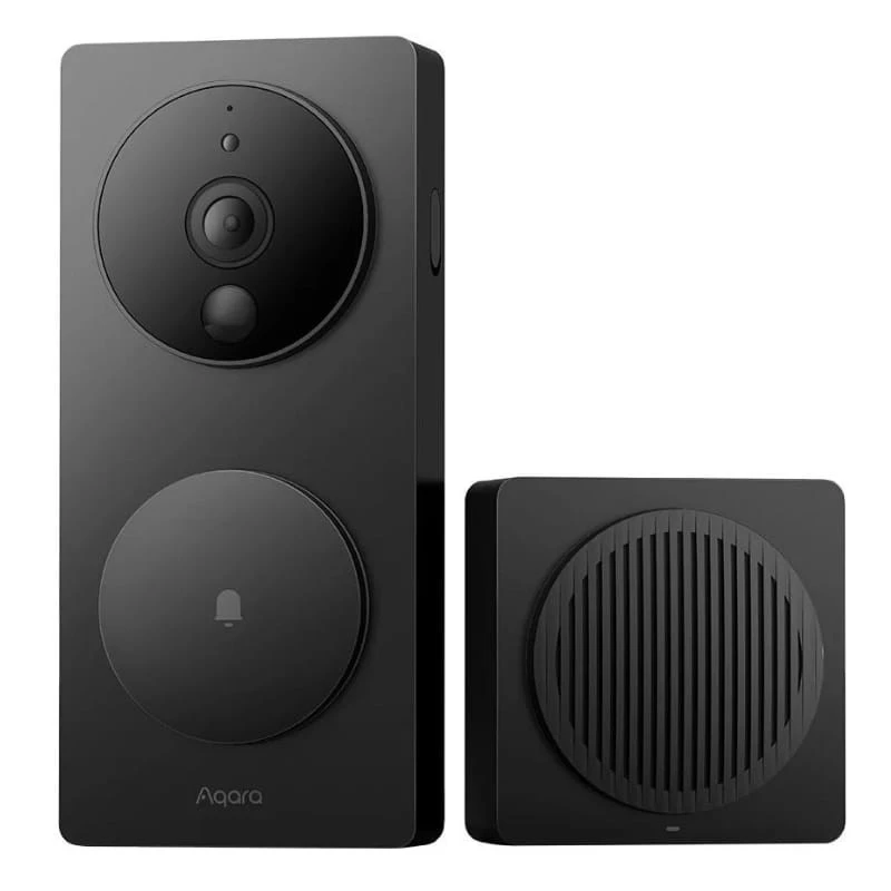 Aqara Smart Video Doorbell G4 Negro - Videoportero Inalámbrico