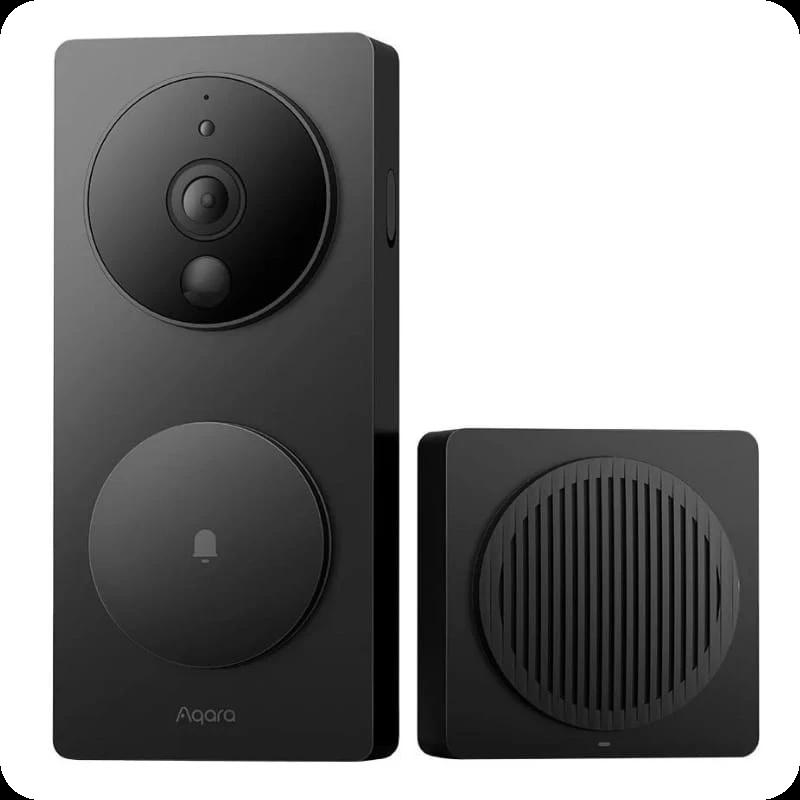 Aqara Smart Video Doorbell G4 Preto - Campainha de vídeo sem fios